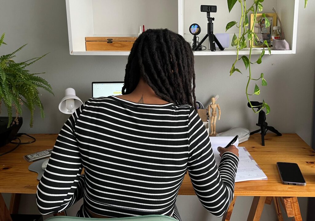 Portrait of UX UI Designer Nondumiso